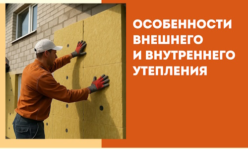 Какие особенности внешнего и внутреннего утепления в Морозовске